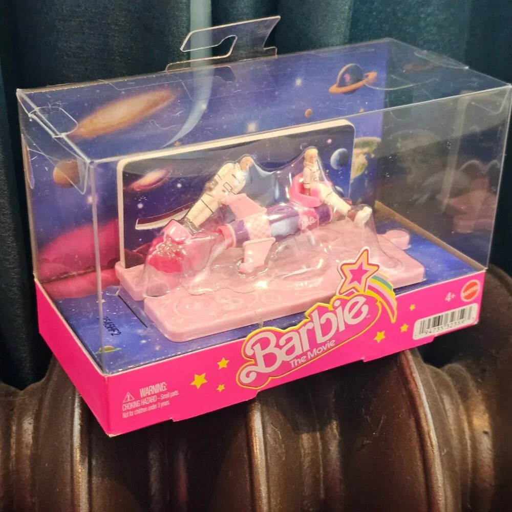 Barbie Mini BarbieLand The Movie Vehicle Collection Rocket Ship - Picture 6 of 8